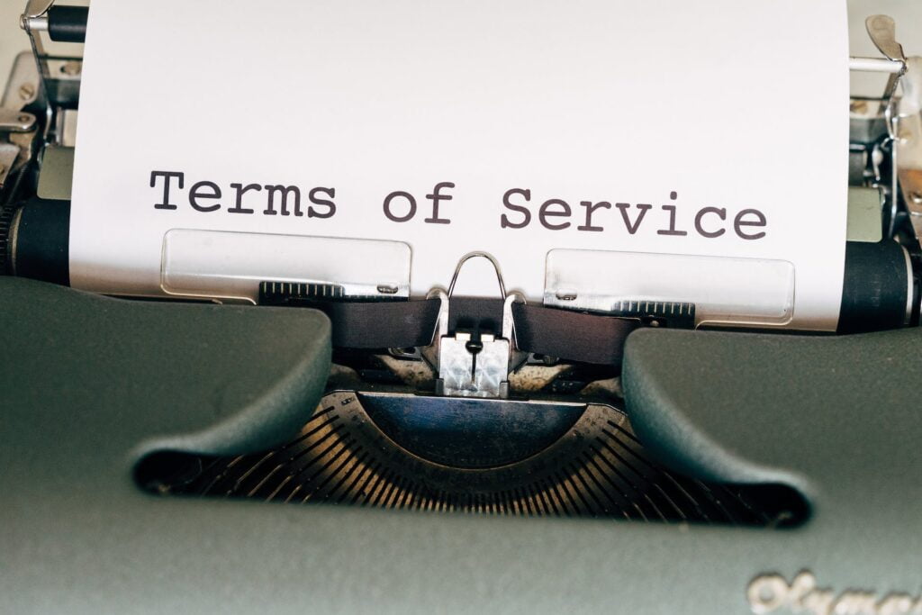 terms of services